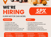 Lowongan Kerja Kurir Motor dan Mobil SPX Express – Penempatan Tasikmalaya & Sekitarnya