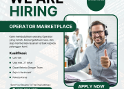 Lowongan Kerja Operator Marketplace di SB Marketplace – Penempatan Kota Tasikmalaya