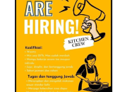 Lowongan Kerja Kitchen Crew di Kesan Baik Kopi Garut 2026