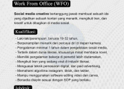 Daftar Segera! Lowongan Kerja Social Media Creative di Teori Kata Cirebon Terbaru 2026