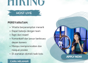 Lowongan Kerja Host Live Serasi ID di Kawalu, Kota Tasikmalaya
