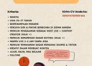 Lowongan Kerja Host Live Streaming Full-Time di Lily.Studio8 Tasikmalaya