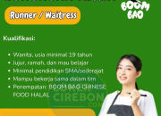 Lowongan Kerja Runner / Waitress di Boom Bao Chinese Food Halal 2026