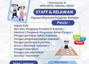 Lowongan Kerja Staff & Relawan Badan Gizi Nasional Terbaru 2026