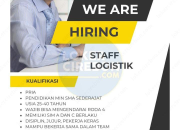 Lowongan Kerja Staff Logistik di PT Misitama Rizky Golden Sentosa 2026 – SMA Sederajat.