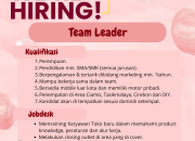 Lowongan Kerja Team Leader CV Bintang Mitra Mulia (Omah Wangi) 2026