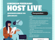 Lowongan Kerja Host Live di Arumi Muslimwear & Milo Mila Tasikmalaya 2026