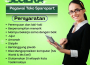 Lowongan Kerja Pegawai Toko Sparepart di Tasikmalaya 2026