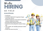 Lowongan Kerja QC Field PT Saribumi Sentosa Terbaru 2026
