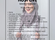 Lowongan Kerja Host Live Mahkota Hijab Tasikmalaya Terbaru 2026
