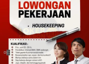 Lowongan Kerja Housekeeping PT Ziotel Brand Indonesia Terbaru 2026