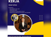 Lowongan Kerja Front Office di Hotel Grand Pacific 2026