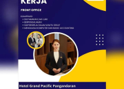 Lowongan Kerja Front Office Hotel Grand Pacific 2026