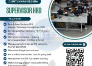 Lowongan Kerja Supervisor HRD PT Kreasi Garment (KGC) 2026