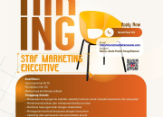 Lowongan Kerja Staf Marketing Executive di Penerbit Mediatama Karanganyar