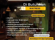 Lowongan Kerja Waitress di Warung Nasi Hawu Nini Tasikmalaya Terbaru 2026