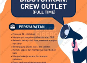 Lowongan Kerja Crew Outlet Full Time di Thai Tea Ali 2026