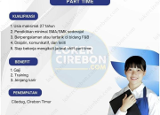 Lowongan Kerja Crew Part Time J.Chicken Lulusan SMA/SMK Terbaru 2026