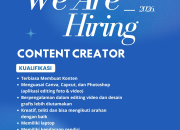 Lowongan Kerja Content Creator di Bisa Media 2026