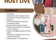 Lowongan Kerja Host Live di Pamungkas Collection Februari 2026