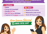 Lowongan Kerja Host Live Streaming Full Time (Wanita) – Gabung Sekarang!