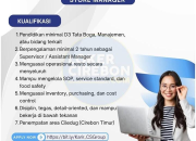 Lowongan Kerja Assistant Store Manager di J.CHICKEN – Karir Terbaru 2026