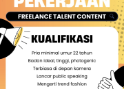 Lowongan Kerja Freelance Talent Content Equine Store Terbaru 2026