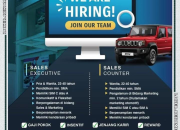 Lowongan Kerja PT Nusantara Jaya Sentosa (Suzuki) 2026: Posisi Sales Executive & Counter
