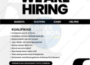 Lowongan Kerja Barista, Waiters, Kasir, & Helper di Será Coffee 2026
