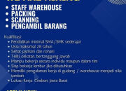 Loker Terbaru 2026: PT Teknologi Jaringan Chuangyijia Indonesia Buka Lowongan Gudang
