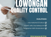 Lowongan Kerja Quality Control di PT Firjani Utama 2026: Karier di Industri Tekstil