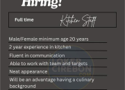 Lowongan Kerja Kitchen Staff Stonehand Coffee 2026