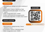 Lowongan Kerja Cost Control & Finance Akunting di PT MSIS (Ocean Space) 2026