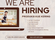 Lowongan Kerja Produksi Kue Kering Puspita Sari Cake Tasikmalaya 2026