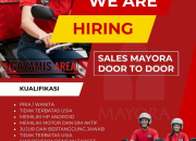 Lowongan Kerja Sales Mayora Door to Door Tasikmalaya Terbaru 2026