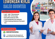 Lowongan Kerja Sales Counter Apotek Rejeki Lancar – Kota Tasikmalaya 2026