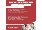 Lowongan Kerja Produksi Kue Bolen di Bolen Agnia Jawa Barat 2026 (Lulusan SMA/SMK)