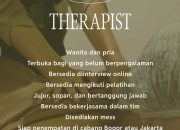 Lowongan Kerja Therapist di Liris Wellness: Penempatan Bogor & Jakarta