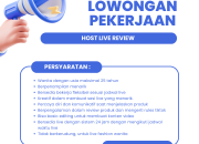 Lowongan Kerja Host Live Review PHICO_ID Tasikmalaya Terbaru 2026