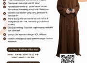 Lowongan Kerja Tasikmalaya: Sheika Hijab Buka Posisi Social Media & Brand Representative