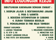 Lowongan Kerja Karyawan – Toko Kue Ny Nina (Tasikmalaya)