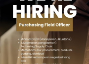 Lowongan Kerja Sakura Baru 2026: Posisi Staf Finance & Purchasing