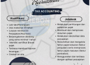 Lowongan Kerja Tax Accounting di Ciplasindo (CMS) Terbaru 2026