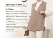 Lowongan Kerja Chlaris (Chalisha) Tasikmalaya 2026: Content Creator, Admin, & Host Live