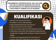 Lowongan Kerja Finishing Part Motor Aerospeed Pro Tasikmalaya Terbaru 2026