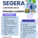 Lowongan Kerja Laundry di Indihiang, Tasikmalaya: Dicari Pegawai Wanita Segera!