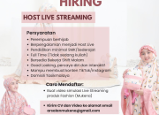 Lowongan Kerja Host Live Streaming Arsalan Tasikmalaya Terbaru 2026