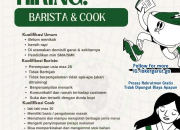 Lowongan Kerja Barista & Cook di Seloa Coffee and Eatery Terbaru