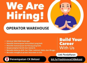 Lowongan Kerja Yoshinoya: Operator Warehouse