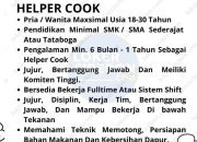 Kesempatan Emas SMA/SMK! Lowongan Kerja Nuansa Saji Food Maret 2026: Posisi Marketing & Crew Kitchen